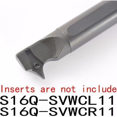 S16Q-SVWCR11/S16Q-SVWCL11 Inner hole lathe tool Lathe Holder Boring Bar cnc tool S16Q-SVWCR/SVWCL11