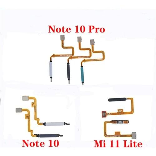 Touch ID fingerprint sensor Scanner Unlock key Button for Xiaomi Redmi Note 10 Note 10 Pro Mi 11 Lite