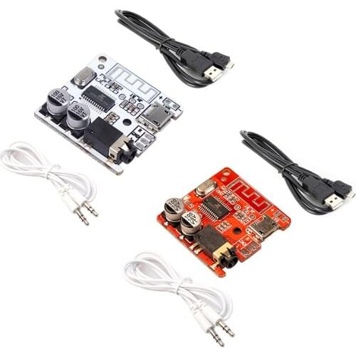3.7-5V DIY Bluetooth-compatible Audio Receiver Board BT 5.0 Mini Lossless Decoder MP3 Music Board Wireless Stereo Module