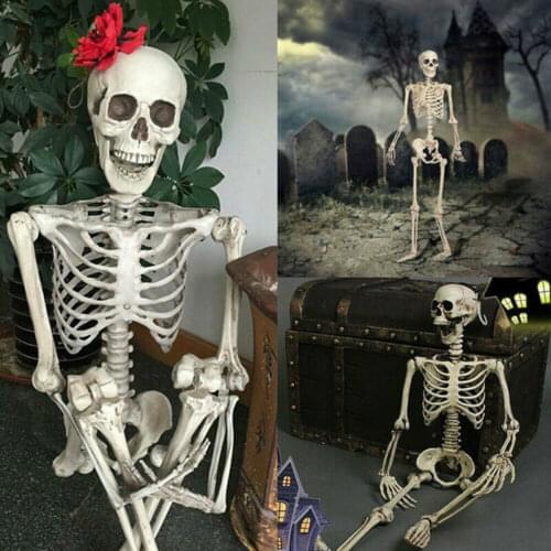 40 CM Poseable Full Life Size Halloween Decoration Party Prop New New Hot Halloween Poseable Full Life