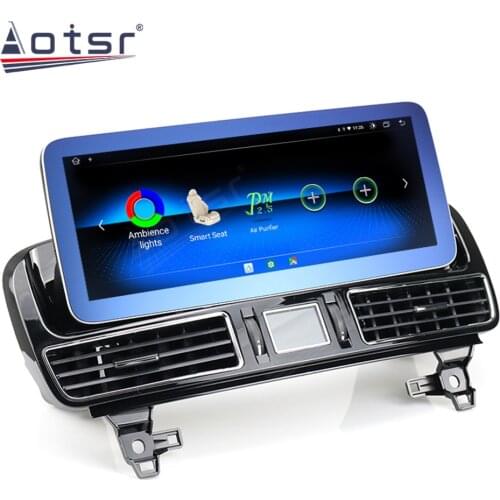 12.5 ” For Mercede Benz ML GLE GLS 2012+ Android radio Car GPS Navigation Auto Stereo Multimedia Player Head Unit Carplay 4G SIM