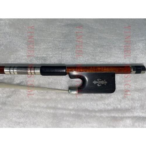 Free shipping 3pcs Top grade New professional 4/4 hybrid Carbon fiber cello bow outside pernambuco Ebony frog