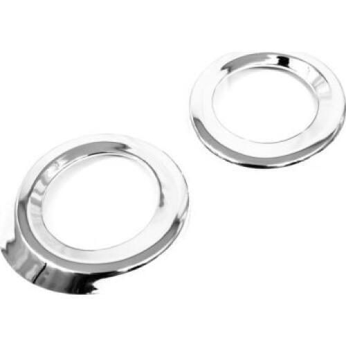 Free Shipping Brand New a set of Chrome Front Fog Light Cover (Round Type) for Mercedes Benz W164 ML Class ('06-'08)