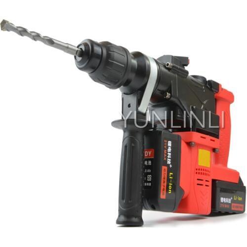 Cordless Electric Hammer Electric Pick Electric Drill Wireless multi-function Lithium Battery Industrial Power Tool Impact Drill