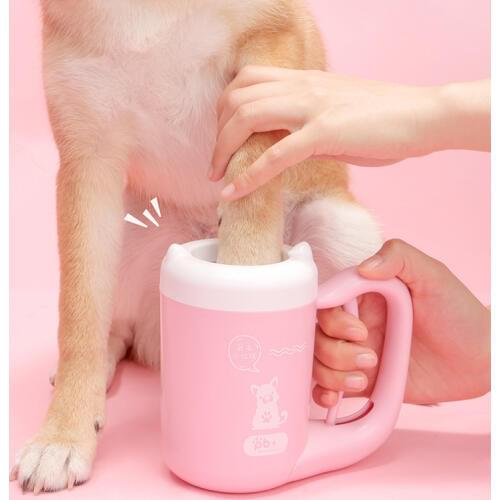 Pet Dog Paw Washer Cup Cat Dog Paw Cleaner Cup Pet Feet Quickly Cleaning Soft Paw Foot Brush Dirty Wash Tool Pet Clean Supplies