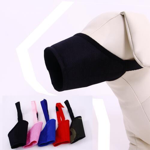 Cloth Breathable Small&Large Dog Mouth Muzzle Dog Muzzles Training Products Anti Bark Bite Chew Pet Accessories