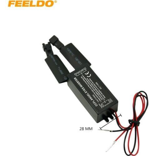 FEELDO 1Pc Spares DC 12V Inverter Ballast For CCFL Angel Eyes Light Halo Ring #AM3956