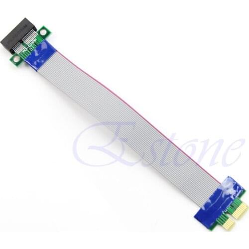 Flex Ribbon PCI Express PCI-e PCIe Riser Card Extender Extension Ribbon Cable X7JC