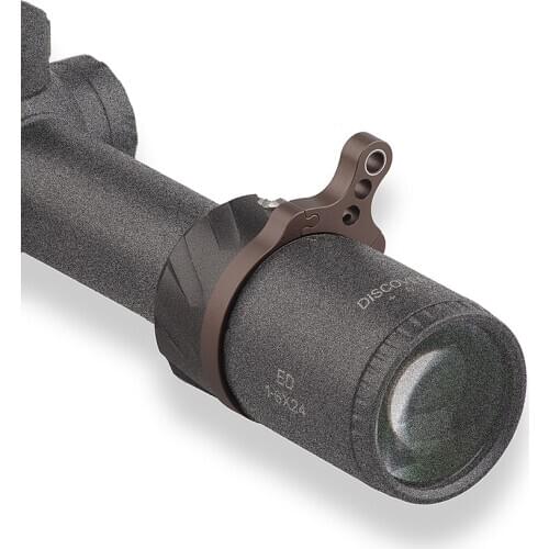 Strong Thick Throw Lever Zoom Ring Loop Fit For .50BMG 40 Mm - 46 Mm Dia. High Quality Rifle Scope