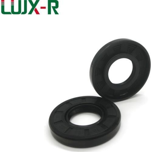 LUJX-R 2pcs Skeleton TC Oil Seal Black Rubber Gasket Radial Nitrile Simmer Ring Rotary Shaft Sealing 32x52x5/32x52x7/32x72x12mm