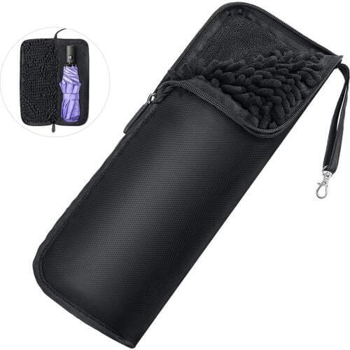 New Water Absorbent Umbrella Bag Ultrafine Fiber Umbrella Cover Waterproof And Absorbent Storage Bag For Folding Umbrella