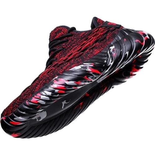 Big Size New Men Running Shoes Lightweight Shock Absorption Outdoor Walking Shoes Breathable Mesh Sport Shoes Casual Shoes