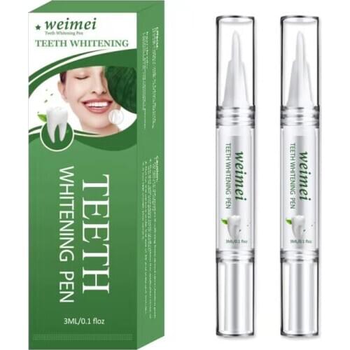 Whitening gel for removing yellow, black and smoking teeth 2 teeth whitening-pens to clean whitening-teethes