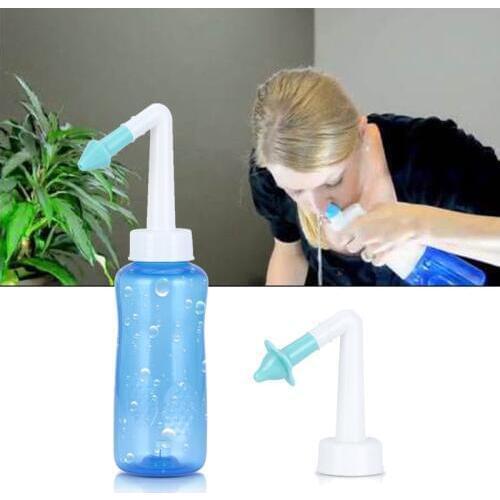 Nasal Wash Cleaner Sinusite Nose Protector Cleans Moistens Child Adult Avoid Allergic Rhinitis Neti Pot 300ML or 500ml