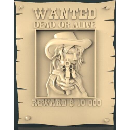 STL 3d model for cnc router carving and engraving artcam aspire bas relief boy