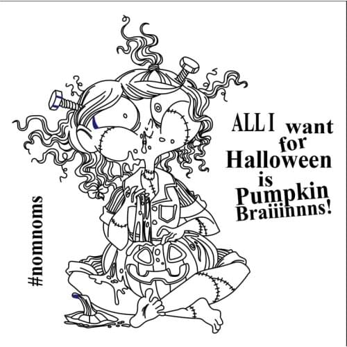 10x10 Funny girl New Transparent Clear Rubber Stamp Sheet Cling Scrapbooking Photo Album PaperCard DIY Craft