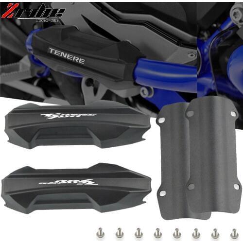 25mm Motorcycle Engine Guard Bumper Protection Decorative Block Crash Bar Accessories For YAMAHA TENERE 700 Tenere700 2019 2020