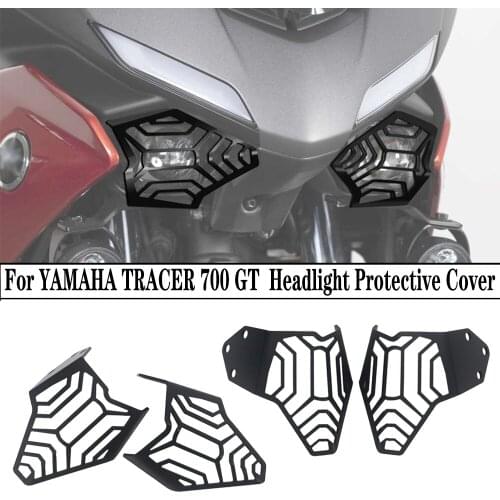 For YAMAHA TRACER 700 GT Tracer 700 GT Motorcycle Accessories Headlight Protective Cover Headlight Grille Headlight Bracket