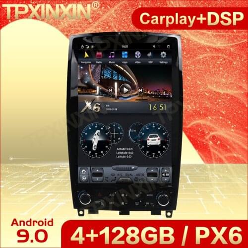 Carplay 2 Din Android 9 Tesla Screen Multimedia Stereo For Infiniti QX50 2015 2016 2017 IPS GPS Navi Audio Radio Video Head Unit