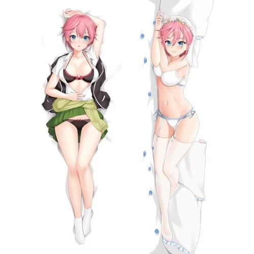 The Quintessential Quintuplets Coscase Anime Nakano Ichika Dakimakura Pillow Case Nakano Nino Hugging Body Pillow Cover