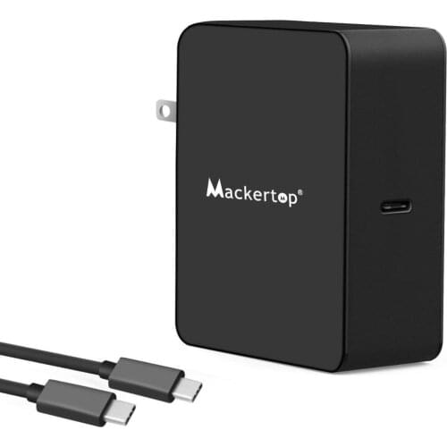 Mackertop 65W USB C Type C Charger Adapter For Lenovo Yoga 920 920-13IKB,Yoga 730 730-13I, Yoga 910, Yoga 720, 1, 480 T480S T580