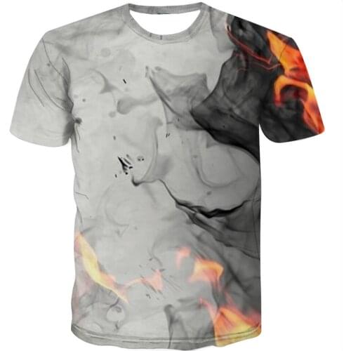 2021 New 3D t-shirt mens summer breathable short sleeve top