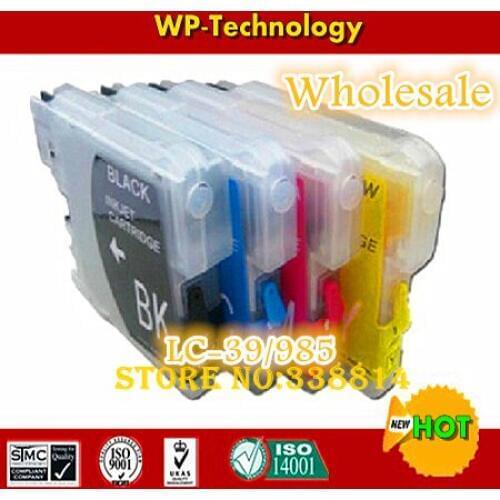 [Wholesale]Refill cartridge suit for LC39 LC985 ,suit for Brother DCP-J125/J315W/J515W , MFC-J265W/J410/J415W/J220,With ink