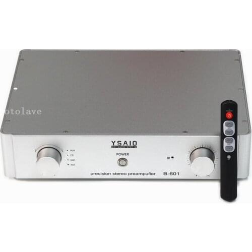 MB6010 Full Balance preamplifier support Balanced RCA Input For Home Theater DIY Hi Fi with remote control