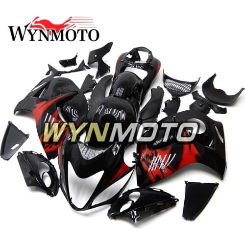 Complete Fairings Kit For GSXR1300 2008-2016 08-16 Injection ABS Plastics Full Fairings Kit Cowlings Bodywork Red Gloss Black