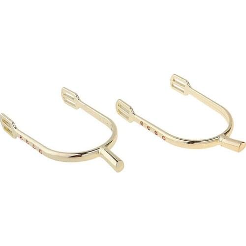 Zinc Alloy Horse Spurs Equestrian Horse Riding Boots Spurs Accessories Equestrian Supplies British Spurs