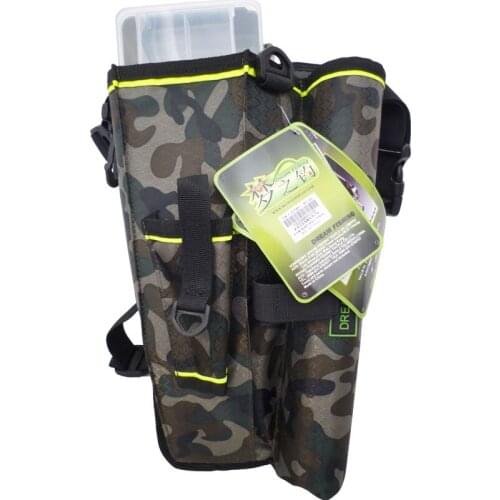 Fishing Tackle Bag Fishing Bag Multifunctional Package Carrying Case Insertion Bag Lure Bag Backpacking Gear Fishing Equipment