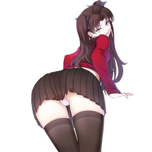 Super Sexy Girl Anime Fate Stay Night Vinyl Car Stickers Wrap Sexy Beauty Car Decal Sticker Racing Waterproof KK Car Styling