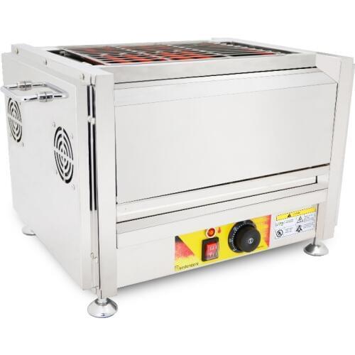 Snack machine belgium waffle maker Smokeless Electric BBQ Grill for commercial with lowest price