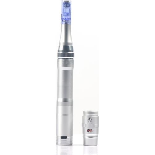 1Set Electric Meso microneedling pen Wireless Derma Pen With Micro Needle Cartridge Derma Stamp Electric Pen