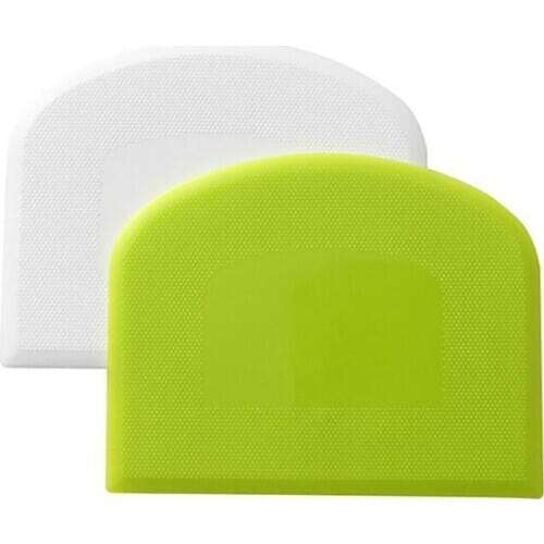 1Pcs Dough Scraper Bowl Scraper Kitchen Supplies Baking Tools Cutter Multi-Purpose Tools For Bread Dough