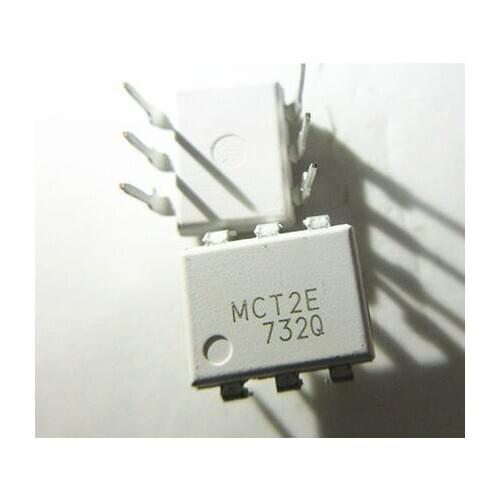 10pcs/lot MCT2E MCT2 DIP-6 GI Optocoupler
