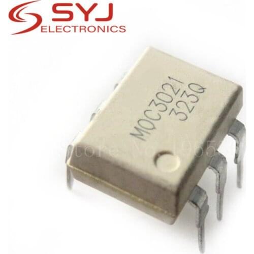 10pcs/lot MOC3021 MO3021 DIP6 DIP new and original IC In Stock