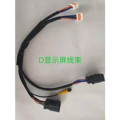 Excavator accessories Carter E320 323 324 325 D machine display panel plug harness