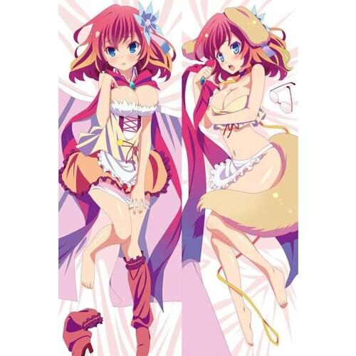 Hot Japanese Cool Anime No Game No Life Stephanie Dora Throw Otaku Dakimakura Gift Bedding Hugging Body Pillow Case 150x50 CM