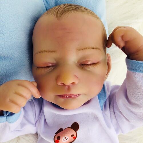 Bebes reborn Boutique collection doll series 46cm soft body silicone reborn bebe alive dolls toys for children gift