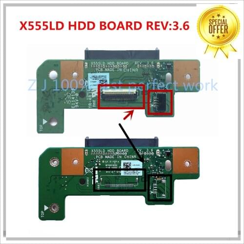 Original For Asus X555L X555LD HDD Board Hard Disk Drive Board X555LD REV:3.6 BOARD 100% Tested Fast Ship