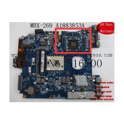PLACA BASE For SONY VAIO SVE151C11M DA0HK5MB6F0 REV: F MBX-269 A1883853A Working and fully tested
