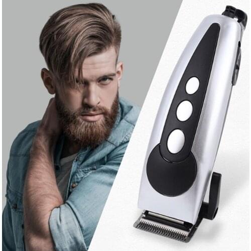 Professional Mens Hair Clipper Electric Hair Clipper Waterproof Scissors Comb Haircut Trimmer Tool