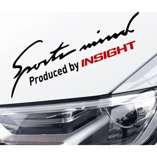 Car Lamp Reflective Eyebrow Decal Decor PVC Body Sticker Headlight Trim Refit Sticker For Honda Insight Car Styling Accessories