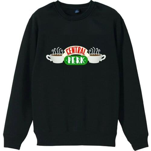 Sweatshirts women girl friends tv sweatshirt female pullovers winter sweatshirt women central perk Cafe show logo autumn winter