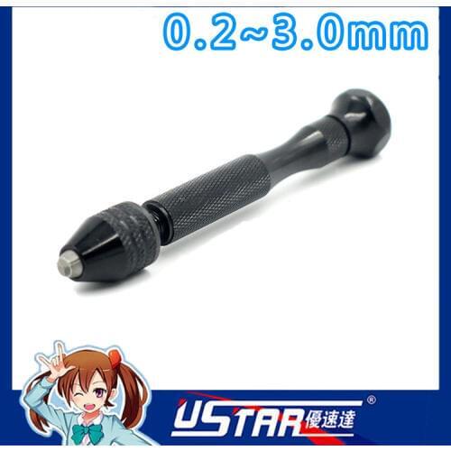 U-STAR UA-91307 Model Hand Drill,Fine Pin Vise(0.1~3.0mm)