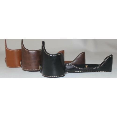 Pu Leather Case Bottom Opening Version Protective Half Body Cover Base For Nikon Z6 Z7 Digital Camera