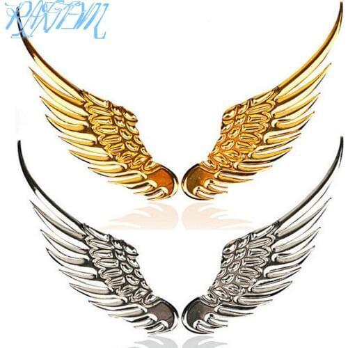 1 Pair Wings Sticker For Fiat 500 600 500l 500x diagnostic punto stilo bravo freemont stilo panda car styling
