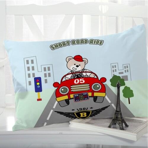 1pc Car Cartoon Pillow cover Pillow case Bedding Pillowcase Pillowcovers decorative 50x70 3D Print for children kids baby Road