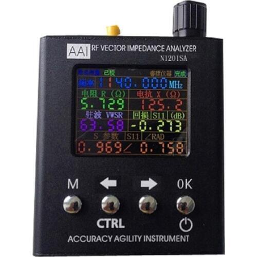 140MHz - 2.7GHz N1201SA UV RF Vector Impedance ANT SWR Antenna Analyzer Meter Tester